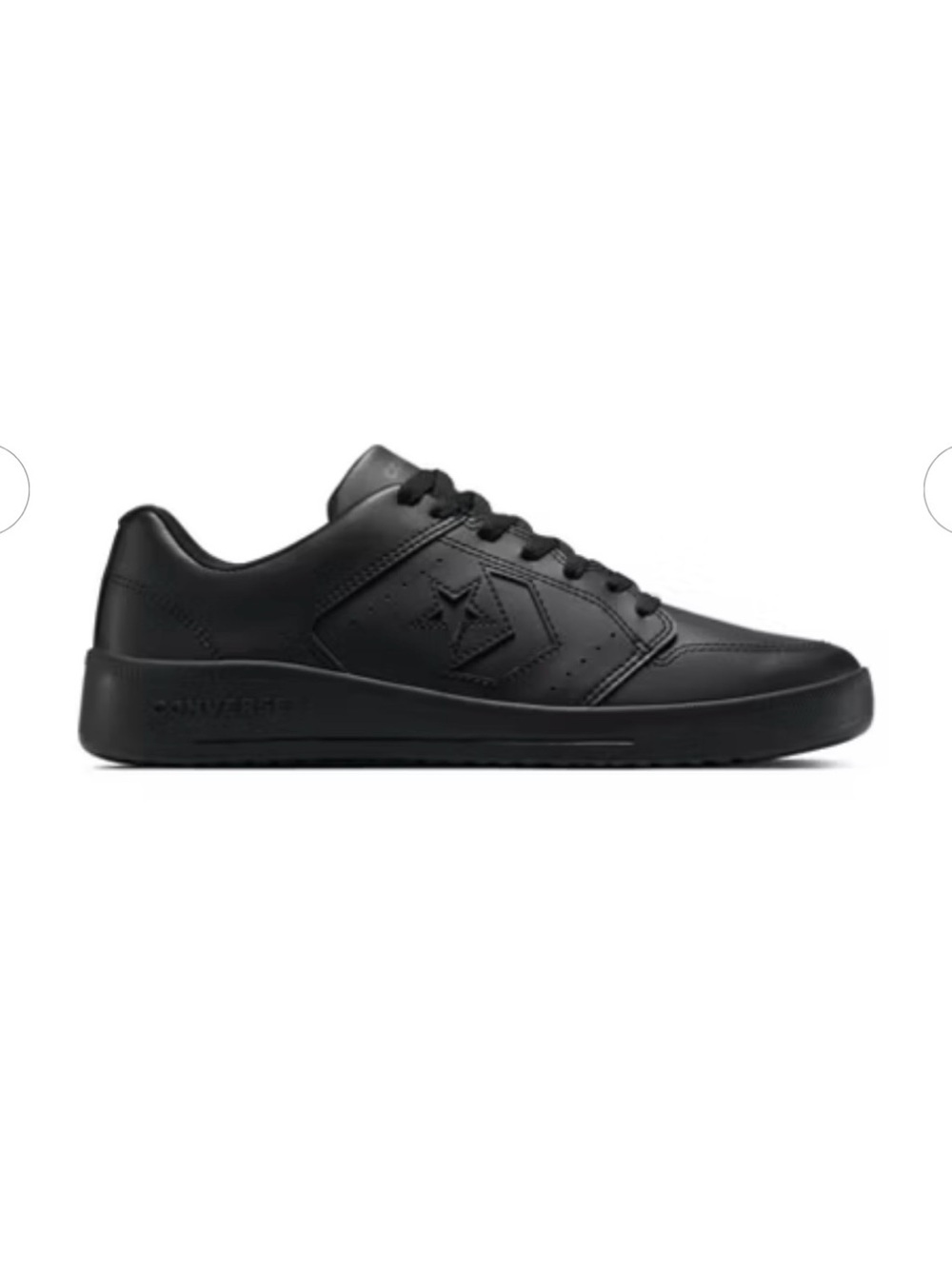 Converse Men's Black Sneakers - Picture 5 of 8